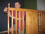 putting crib together