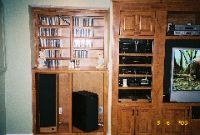 Cabinets and theater system 2